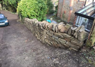 The Mount - Longhope - Dry Stone Wall Repair